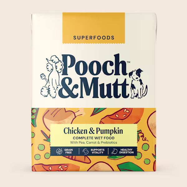 Chicken, Pumpkin & Pea Wet Food TETRA375PC 1