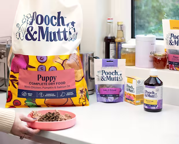 puppy nutrition landing page secondary